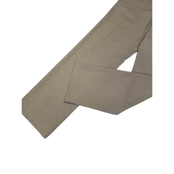 Kenneth Cole Reaction Mens Khaki Flat Front Pants Size 32 x 32 Polyester - Picture 8 of 9